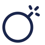 Bomb Minimalistic SVG Icon